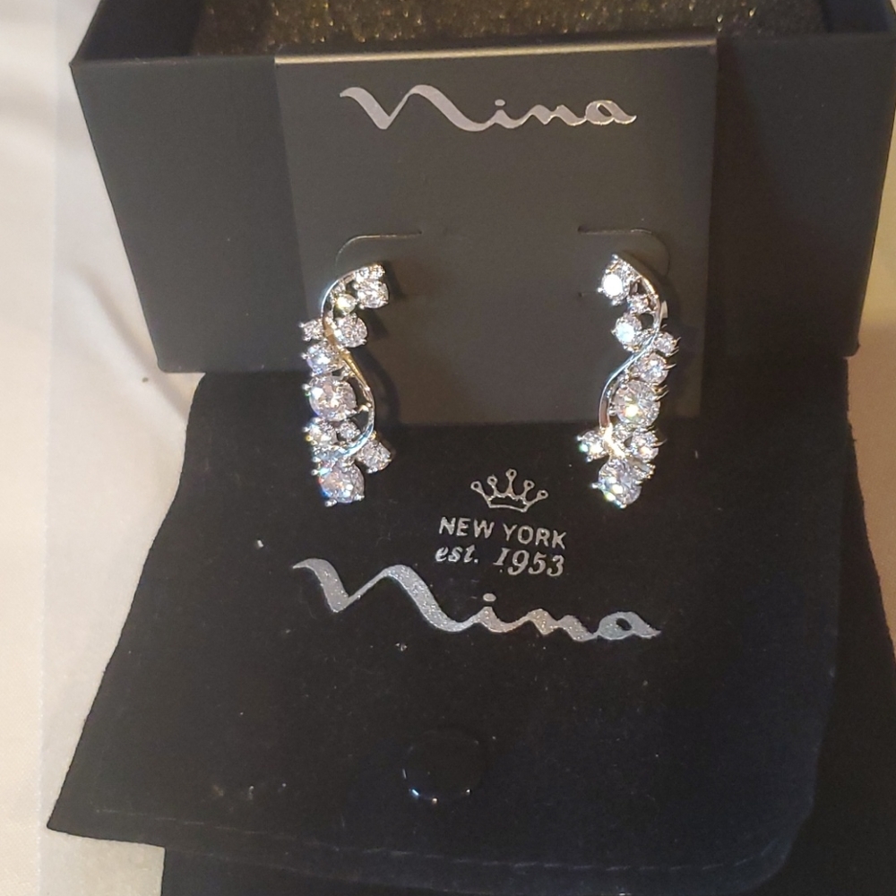 NWT NINA PIECED EARRINGS